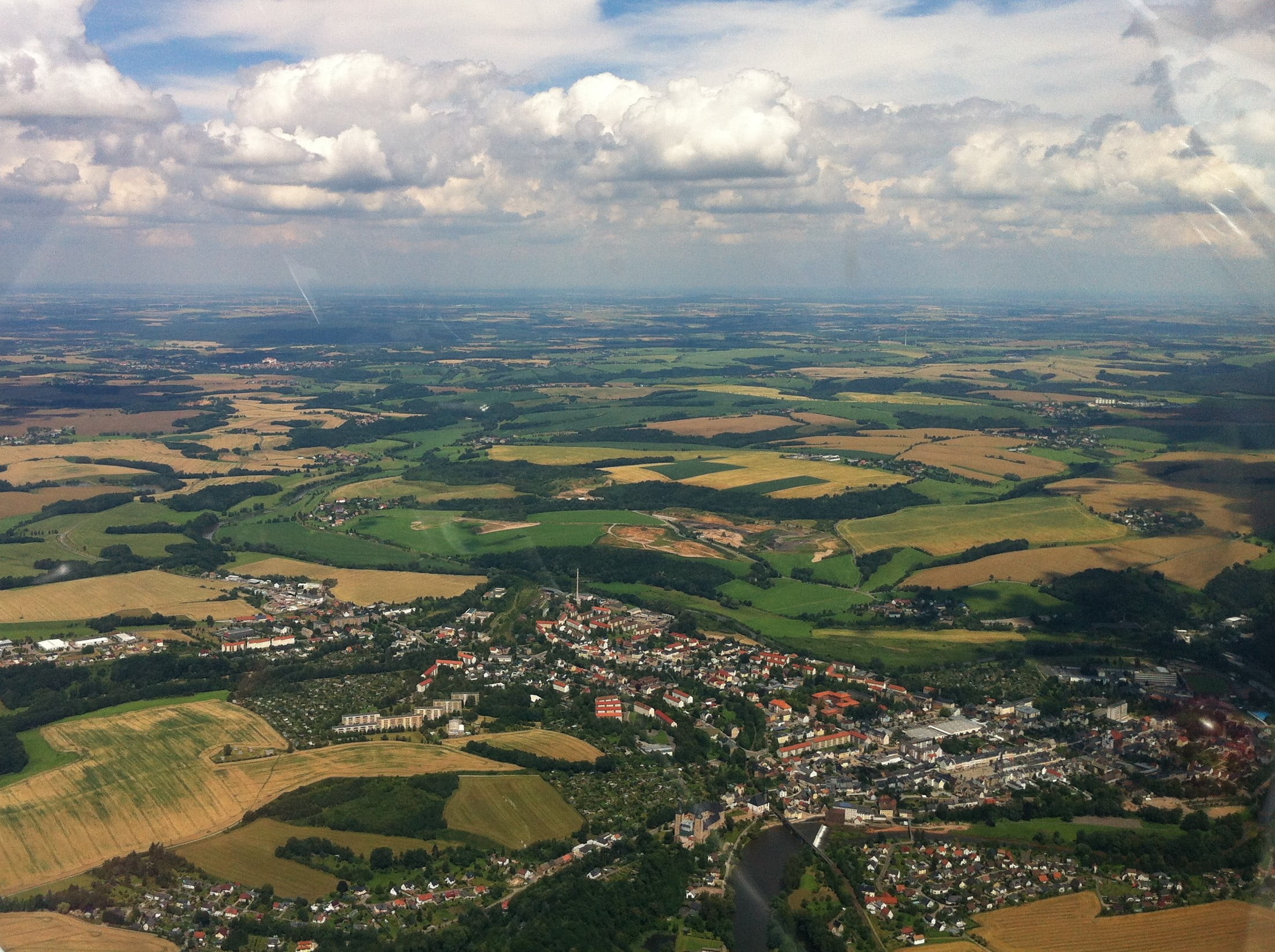 Rundflug über Rochlitz