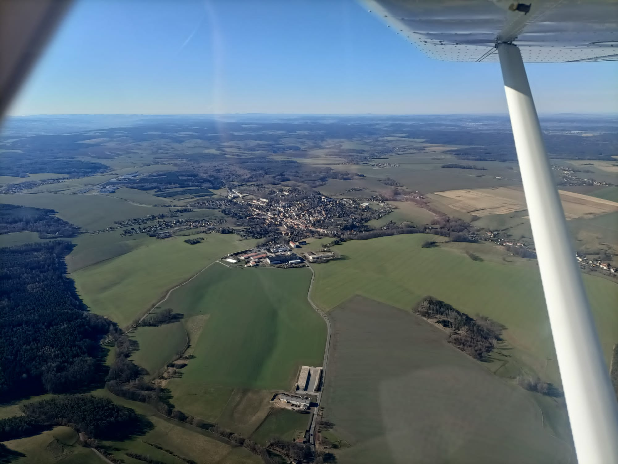 Rundflug im Frühling